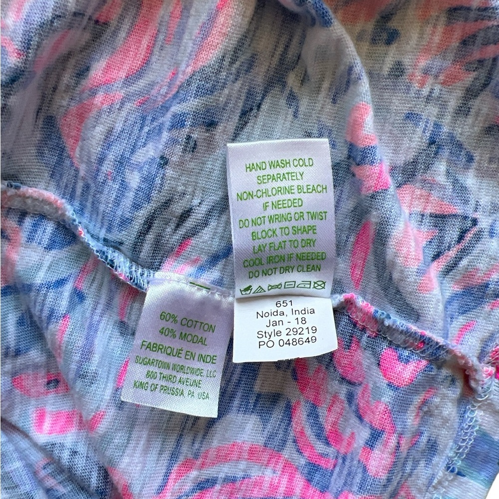Lilly Pulitzer Del Lago Romper So Sofishisticated Medium - Picture 13 of 14